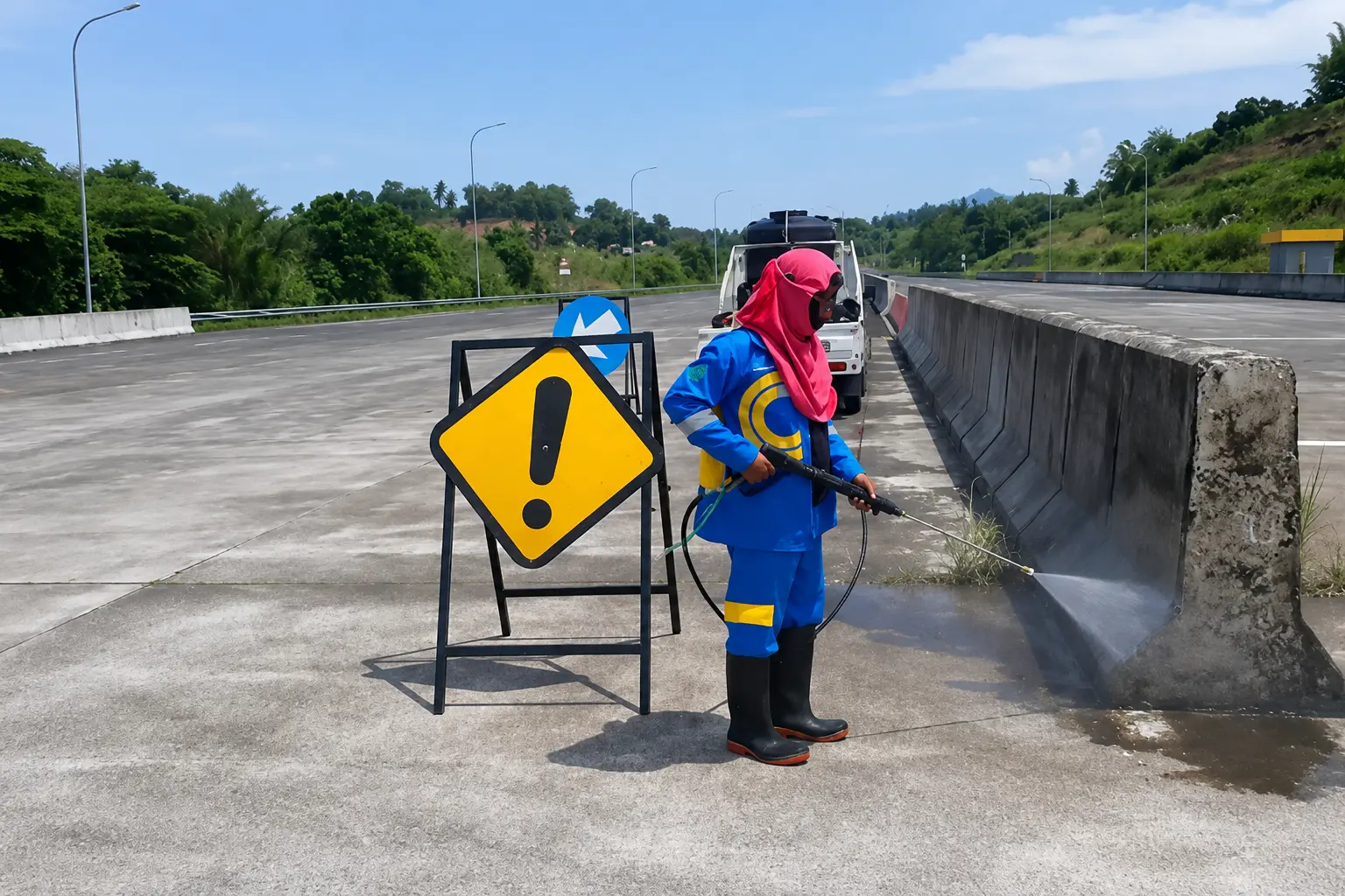 Pembersihan jalan  - Slide 7